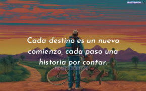 Cada destino es un nuevo comienzo, cada paso una historia por contar.